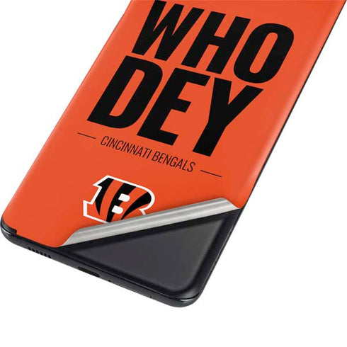 NFL Cincinnati Bengals Team Motto Galaxy S21 Plus 5G Skin